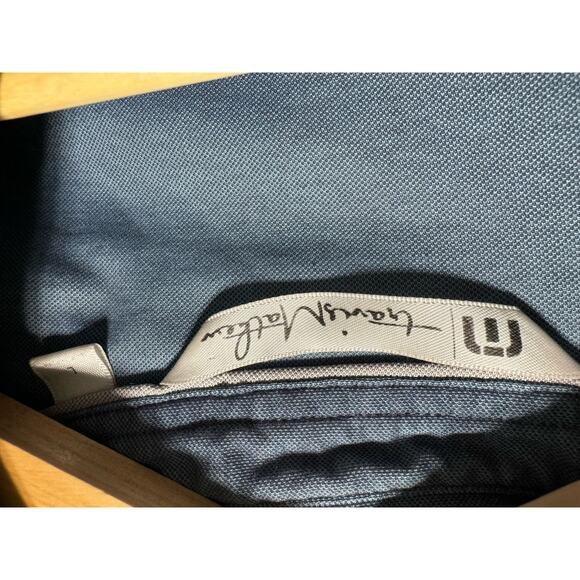 Travis Mathew Blue Golf Polo Large - Picture 3 of 4